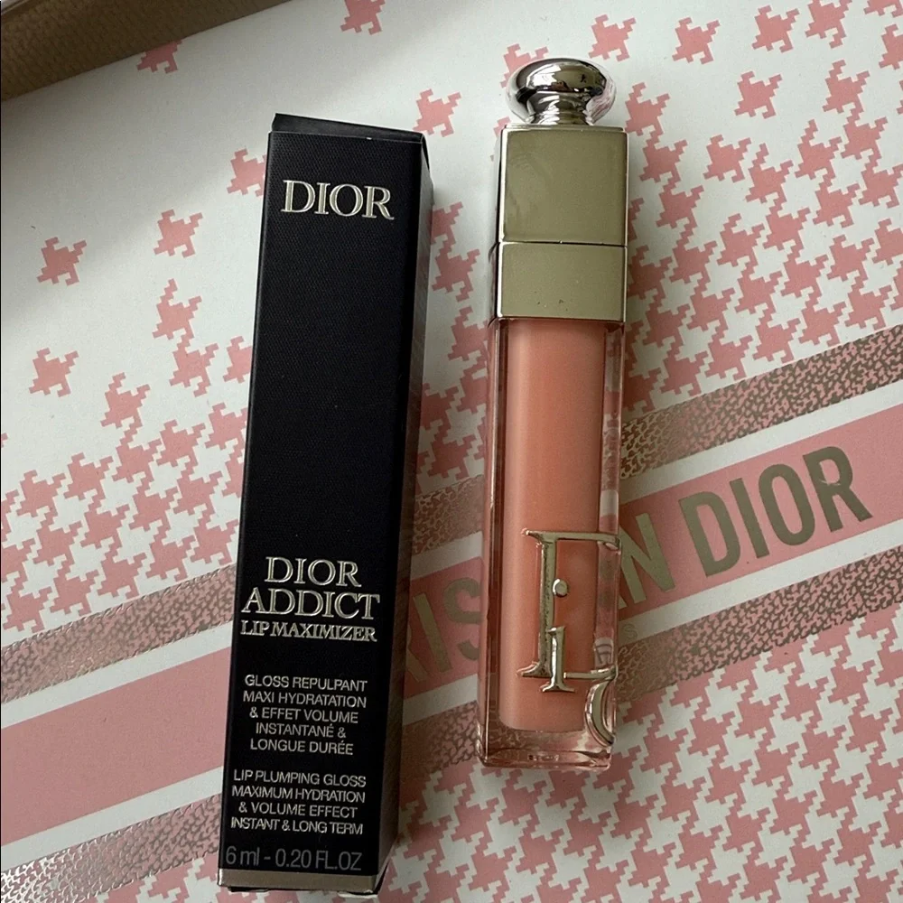 BRAND NEW Dior Addict Lip Maximizer Plumping Gloss 001 Pink